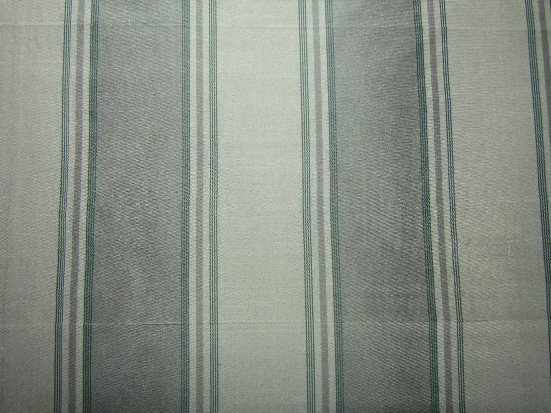 100% silk taffeta fabric grey and green color stripes 54&quot; wide TAFNEWS3[1]