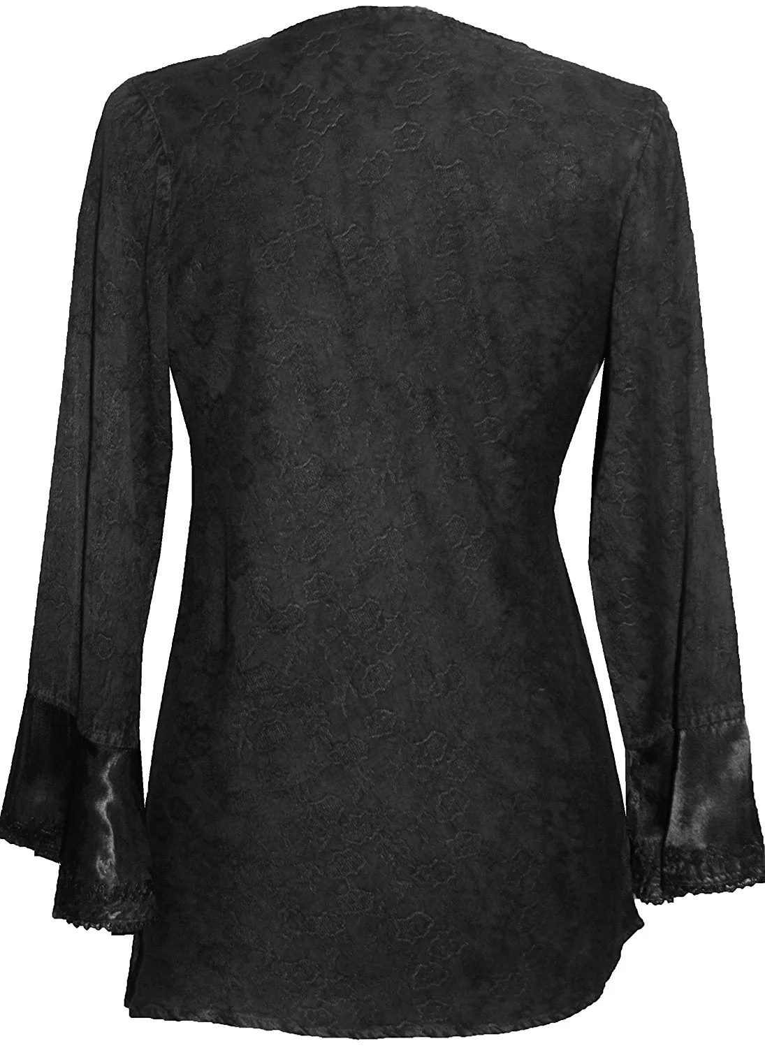 106 B Gypsy Renaissance Victorian Asymmetrical Hem Top Blouse