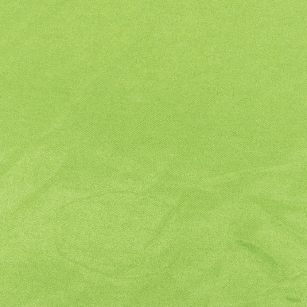 Beauty Green Solid Poly Antique Satin Woven Fabric