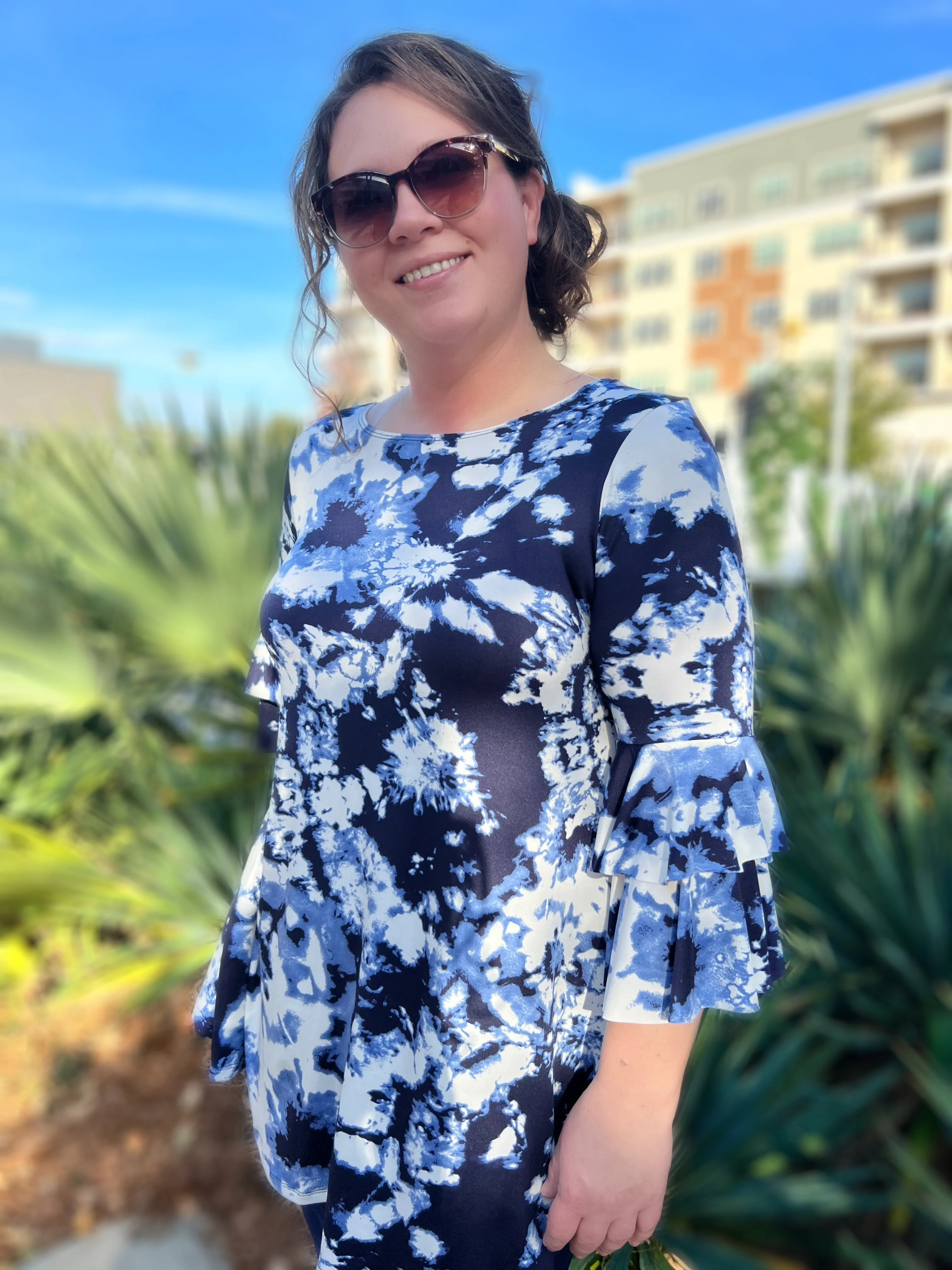 Belle Top Printed