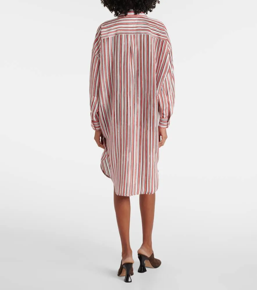 Bottega Veneta Silk midi dress