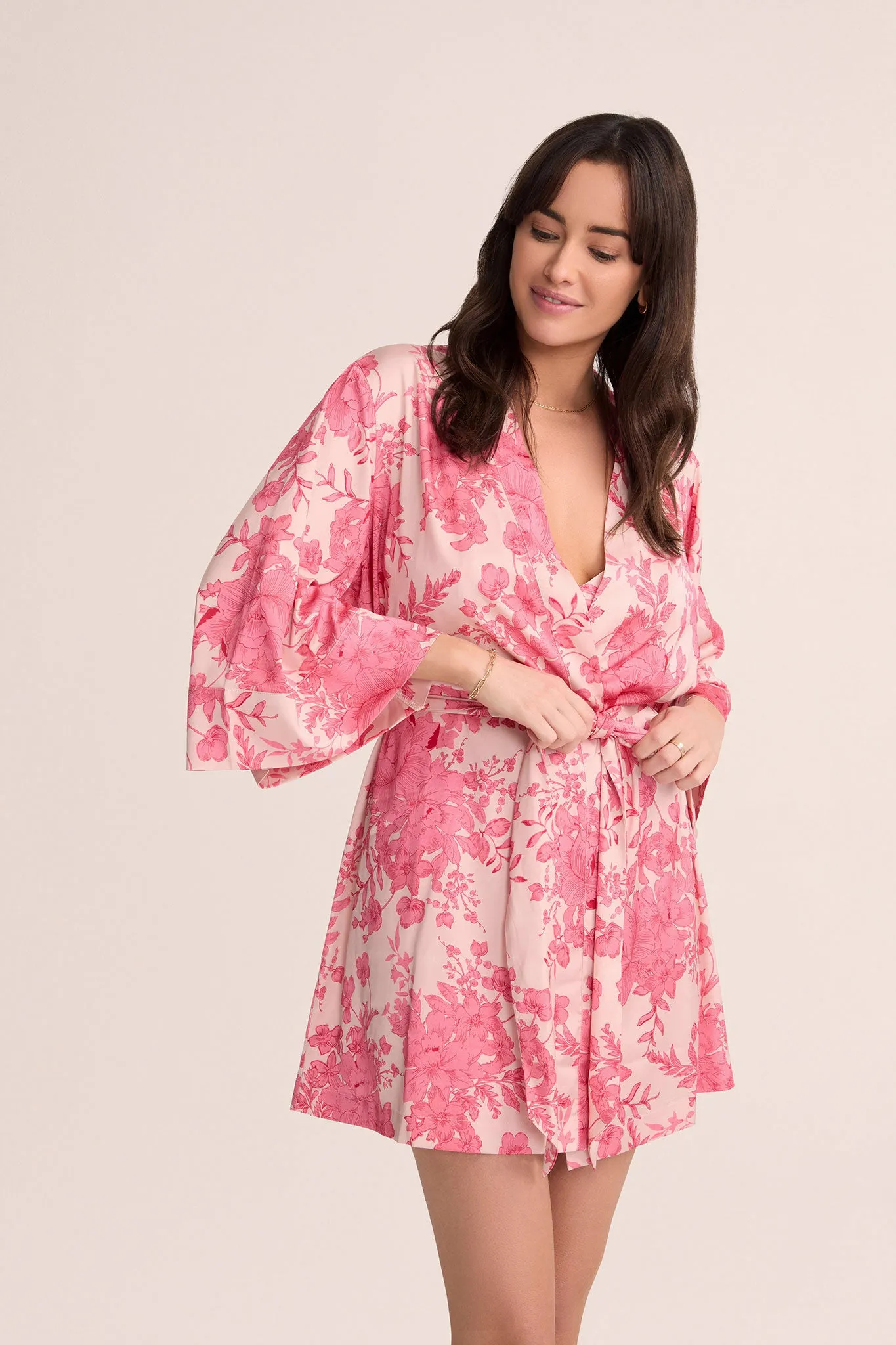 Celine Short Robe
