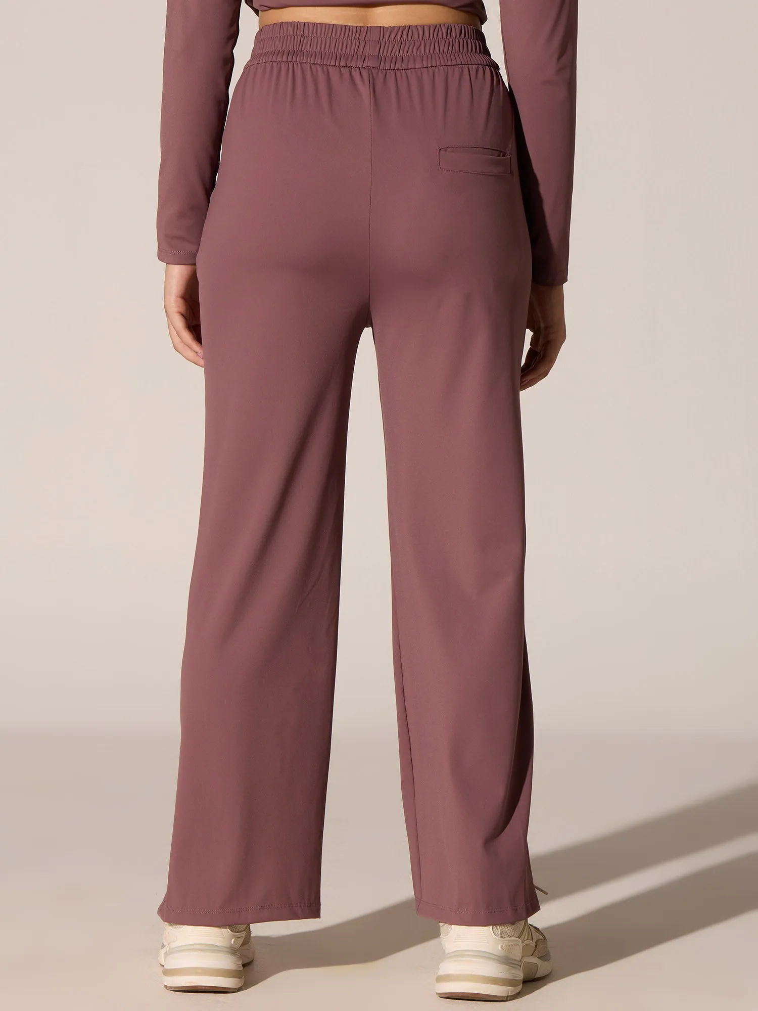 Dusty Rose Work And Wander Pants