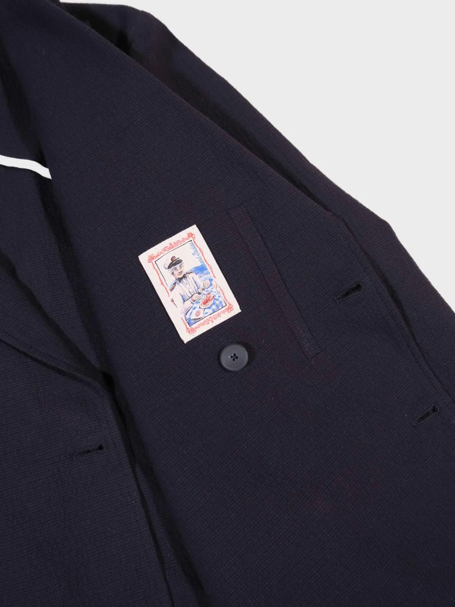 Edmmond Studios Resort Blazer in Navy
