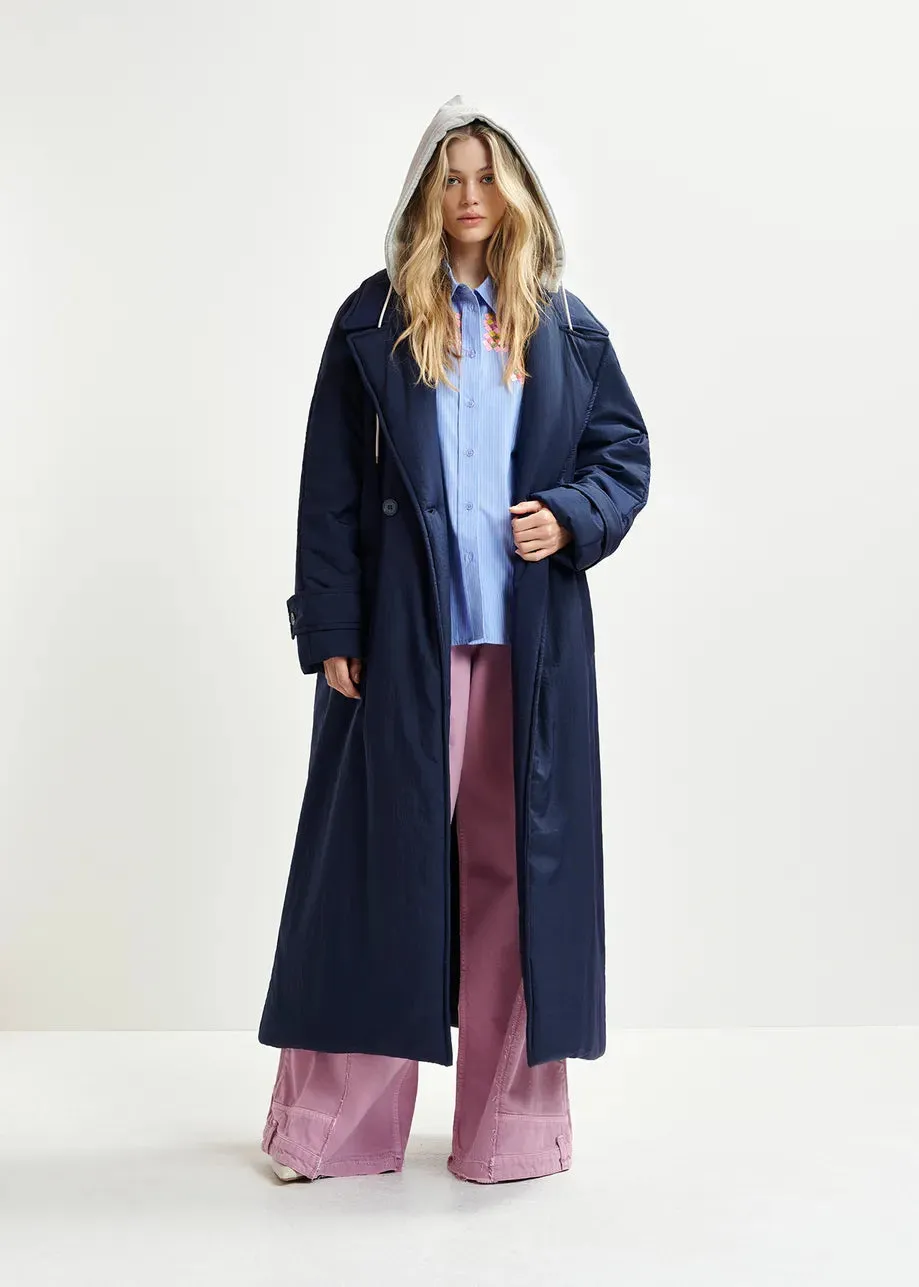 ESSENTIEL Navy Rain Coat