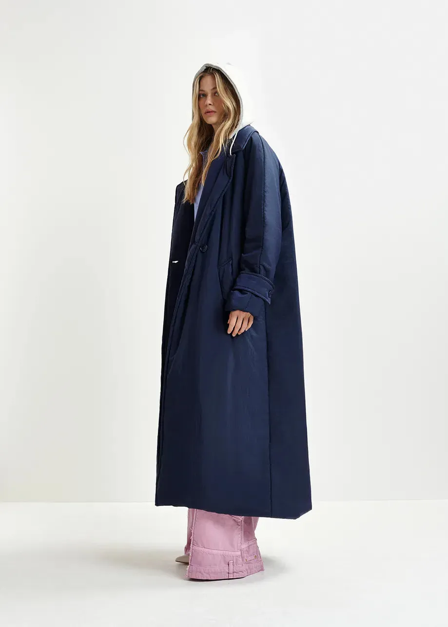 ESSENTIEL Navy Rain Coat