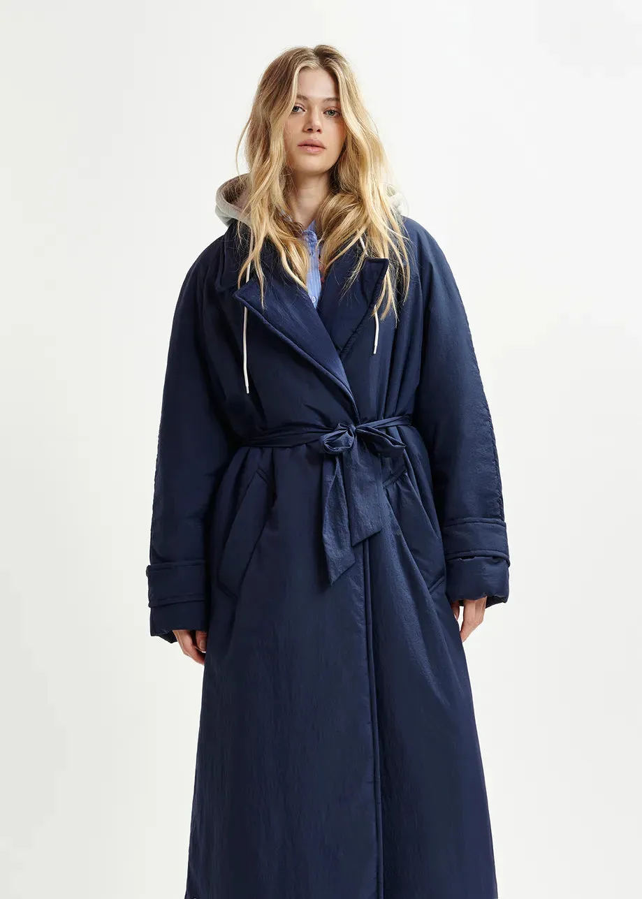 ESSENTIEL Navy Rain Coat