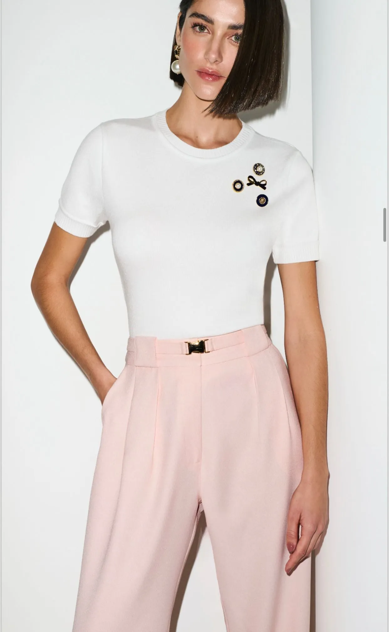 Frutacor - Pants Wide With Belt