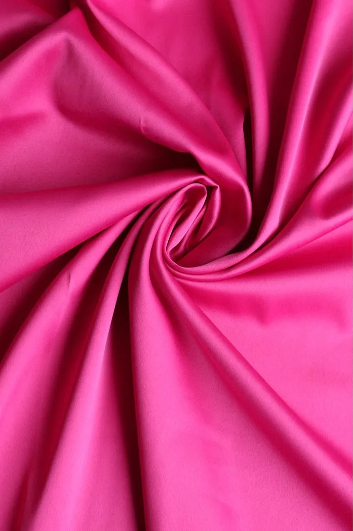 Fuchsia Milan Satin