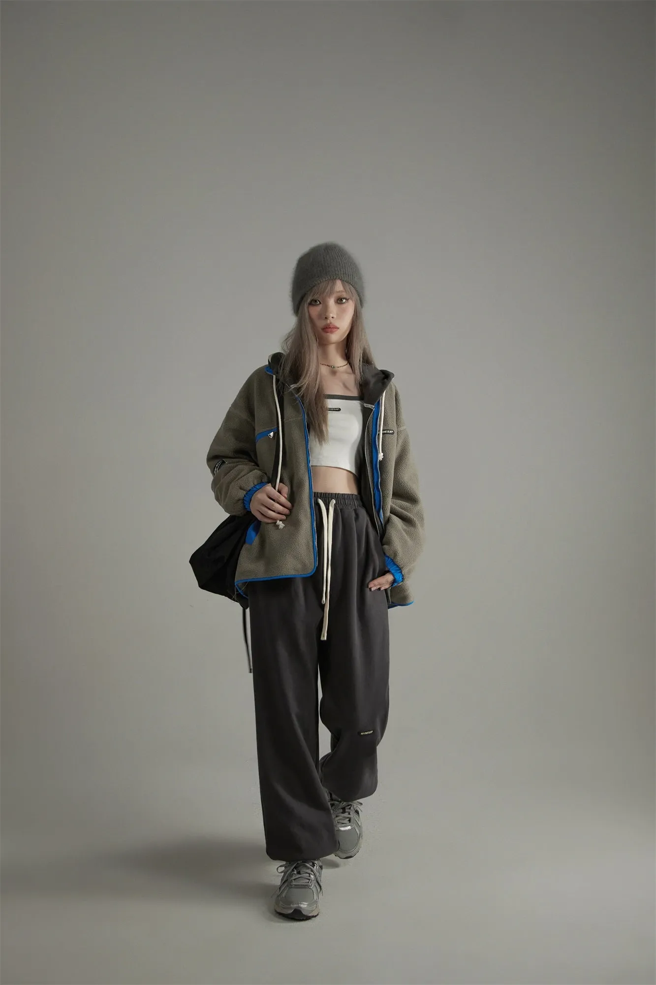 High-Waisted Jogger Pants