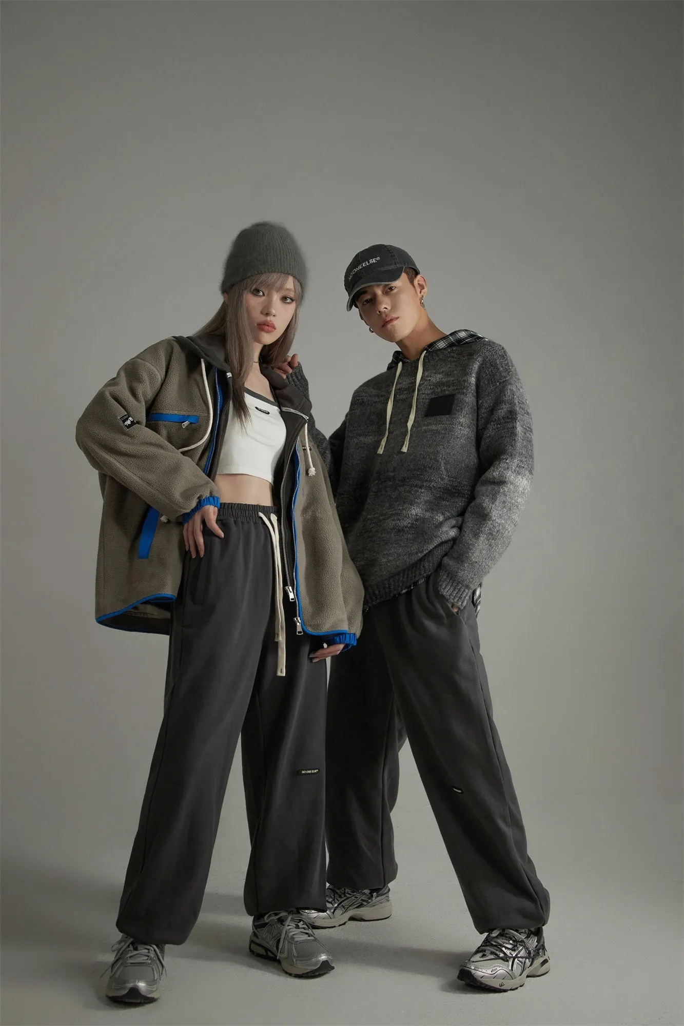 High-Waisted Jogger Pants