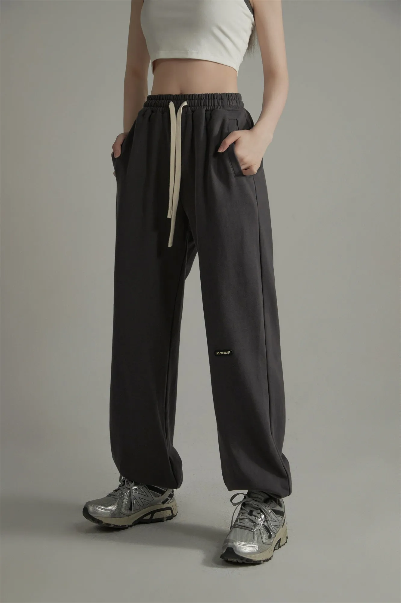 High-Waisted Jogger Pants