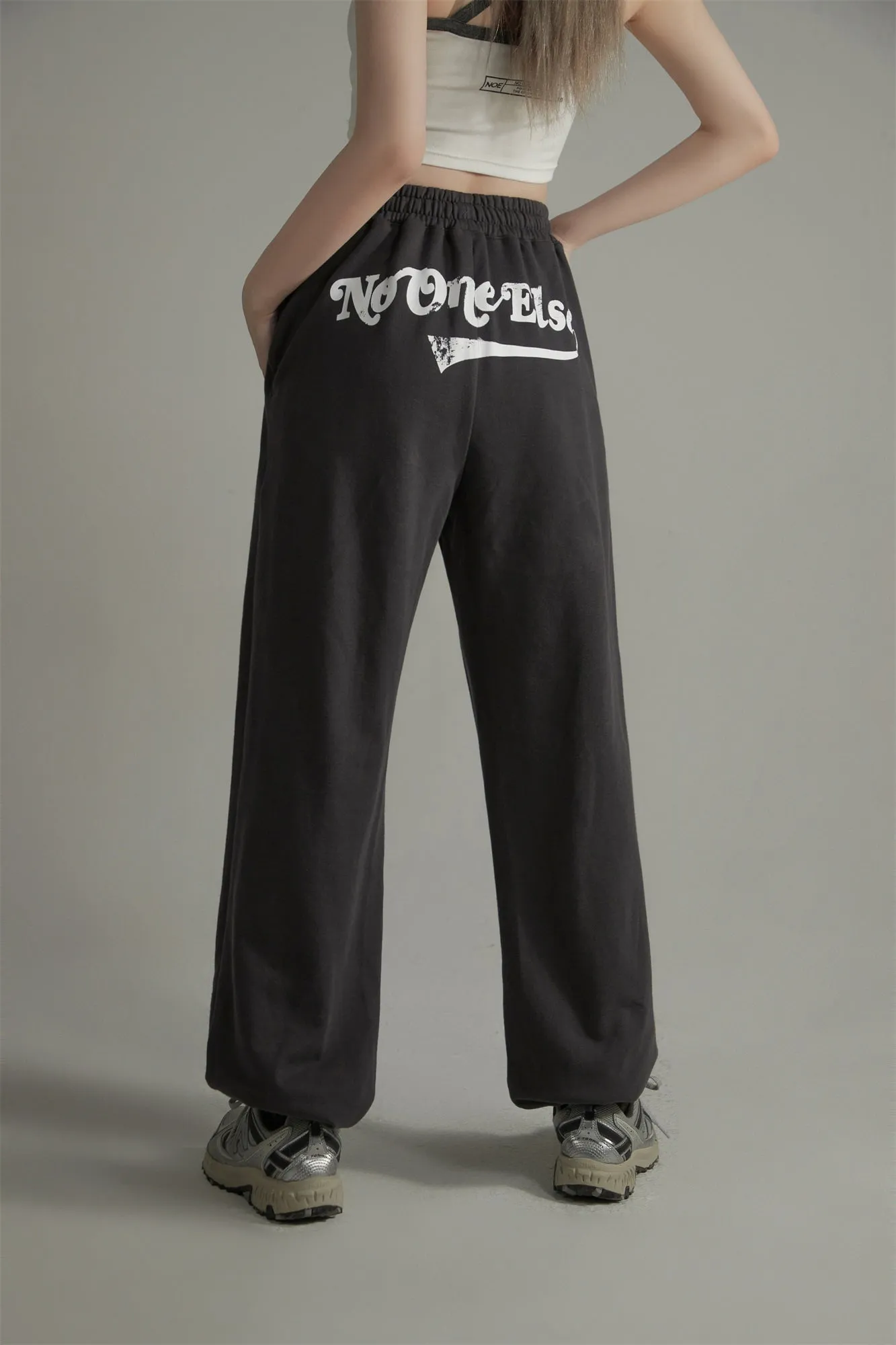 High-Waisted Jogger Pants
