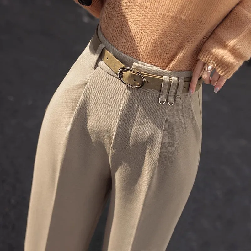 High-Waisted Relaxed Fit Baggy Pants