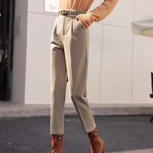 High-Waisted Relaxed Fit Baggy Pants