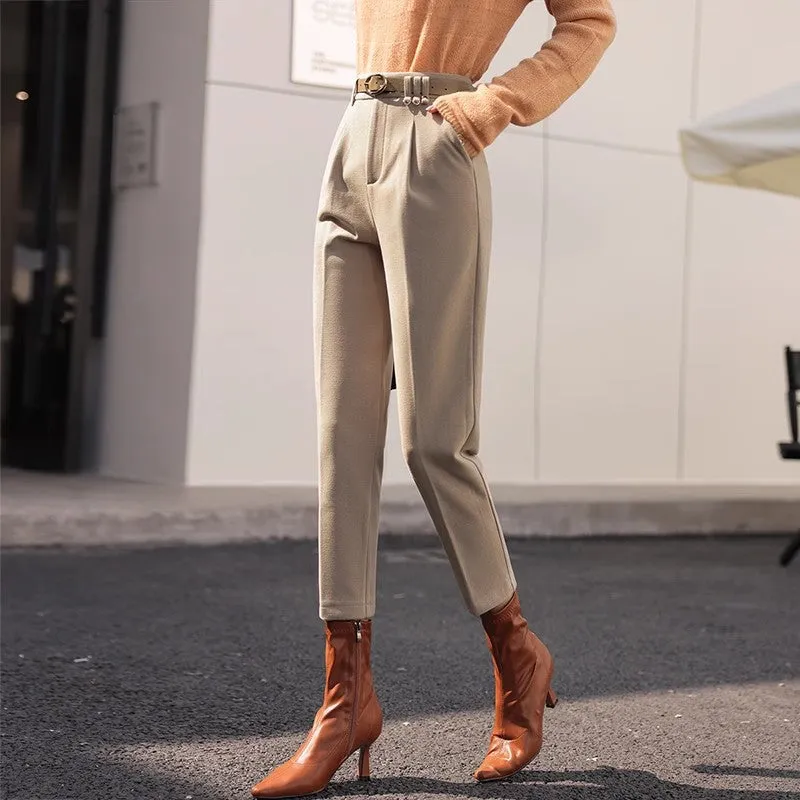 High-Waisted Relaxed Fit Baggy Pants