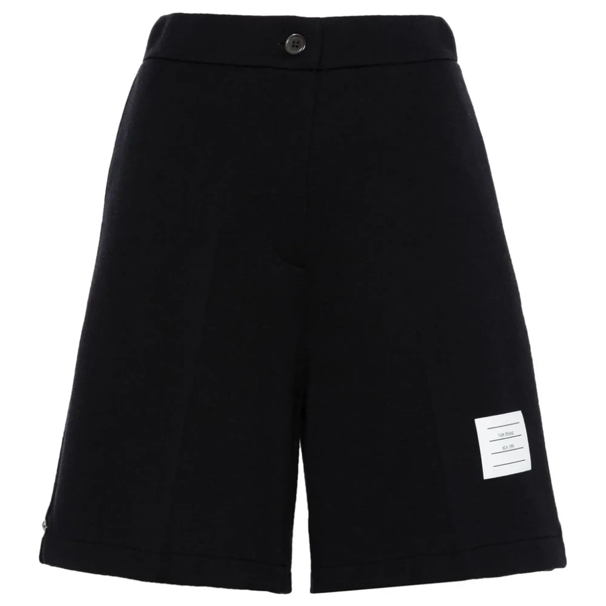 High Waisted Shorts In Wool
