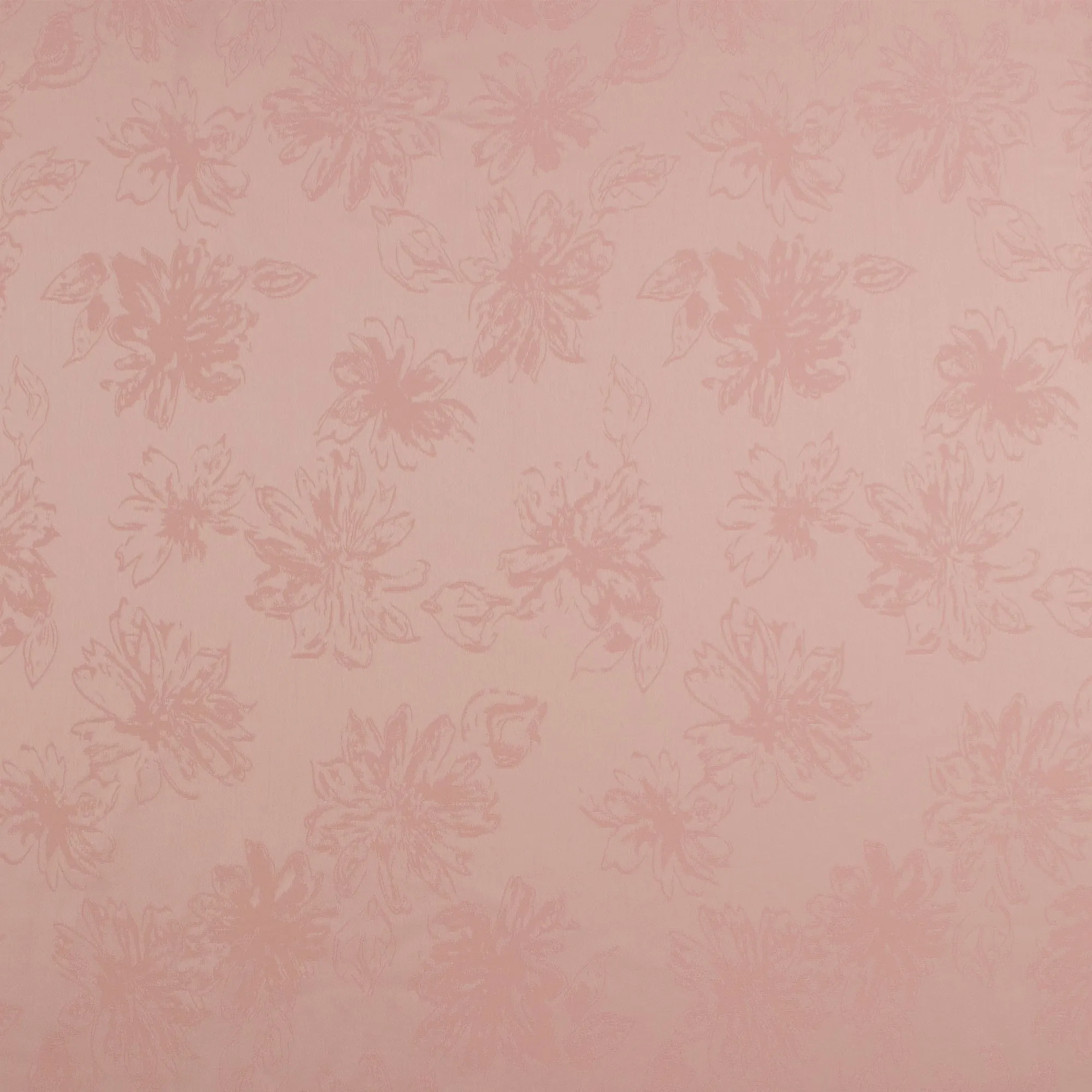Jaquard flowers - LAURA - Blush