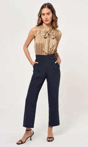Jardin Straight Leg Pull Up Trouser