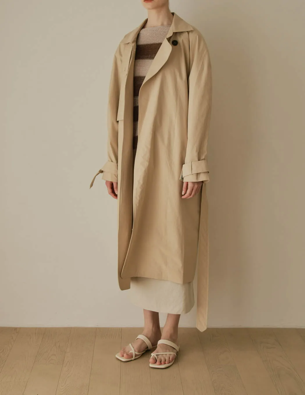 Lotte Trench Light Beige