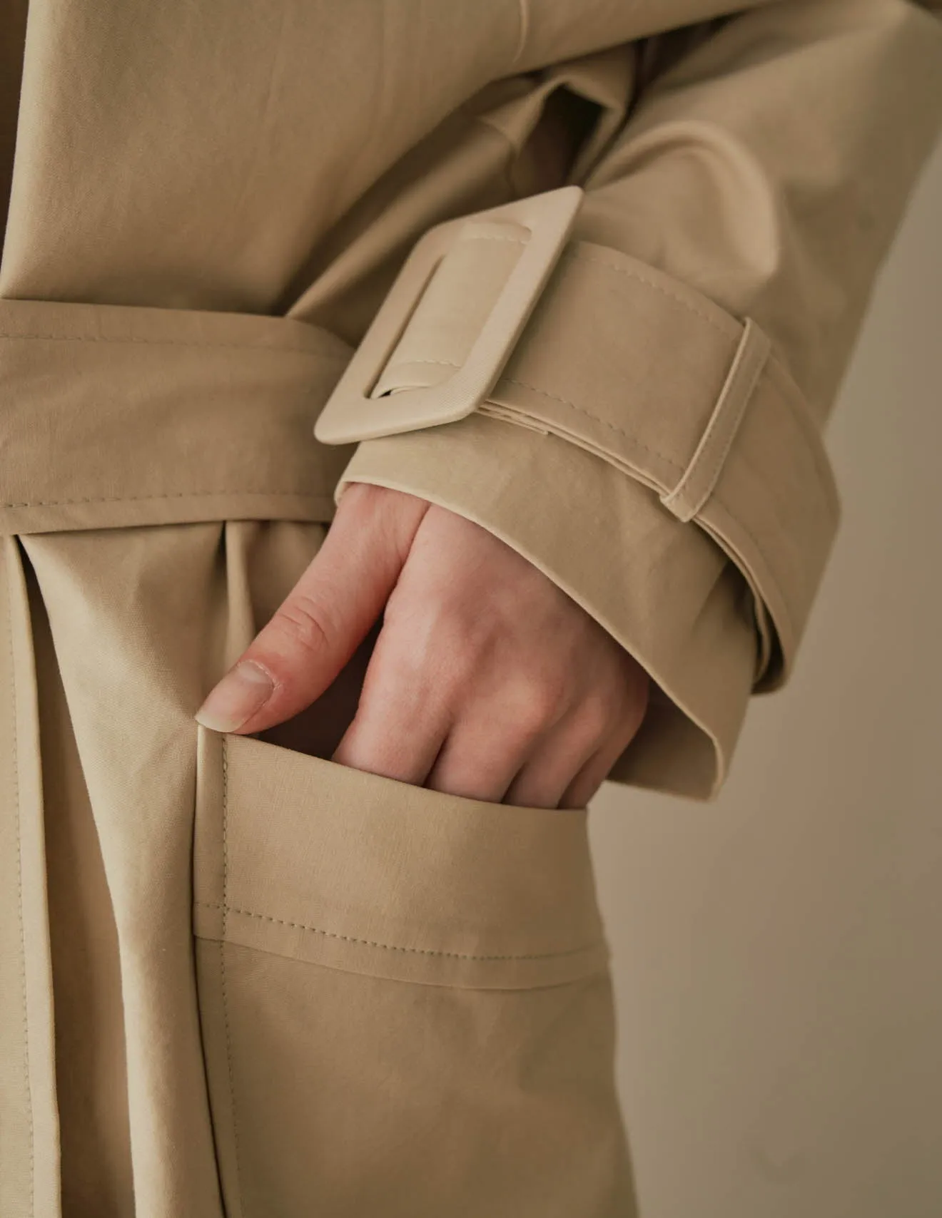 Lotte Trench Light Beige