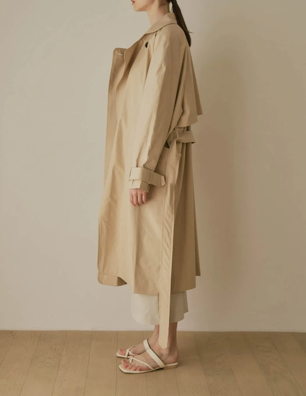 Lotte Trench Light Beige