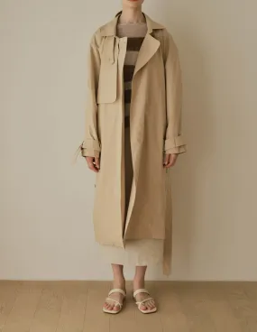 Lotte Trench Light Beige