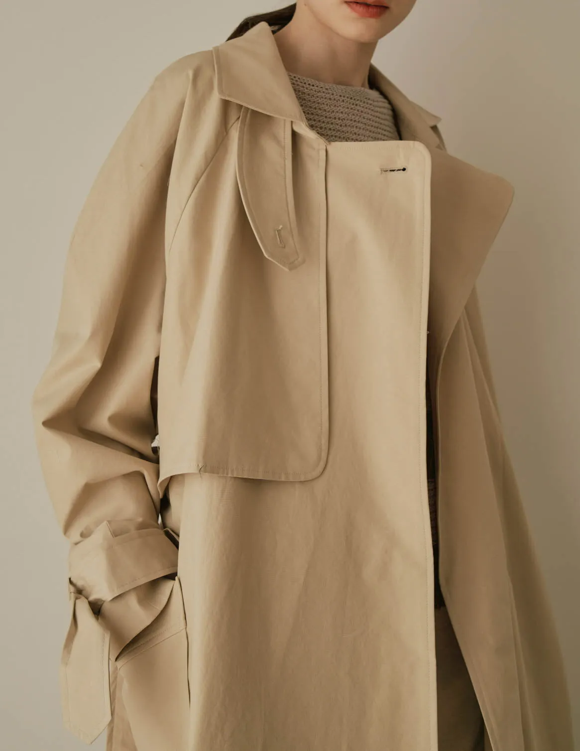Lotte Trench Light Beige