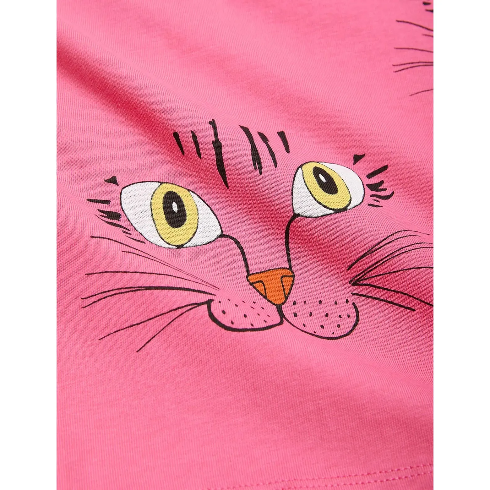 MINI RODINI - Cat Face Trousers - Pink