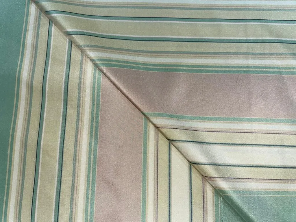 Multi Colour Stripe Silk Taffeta~54&quot; wide TAF#S26[1]
