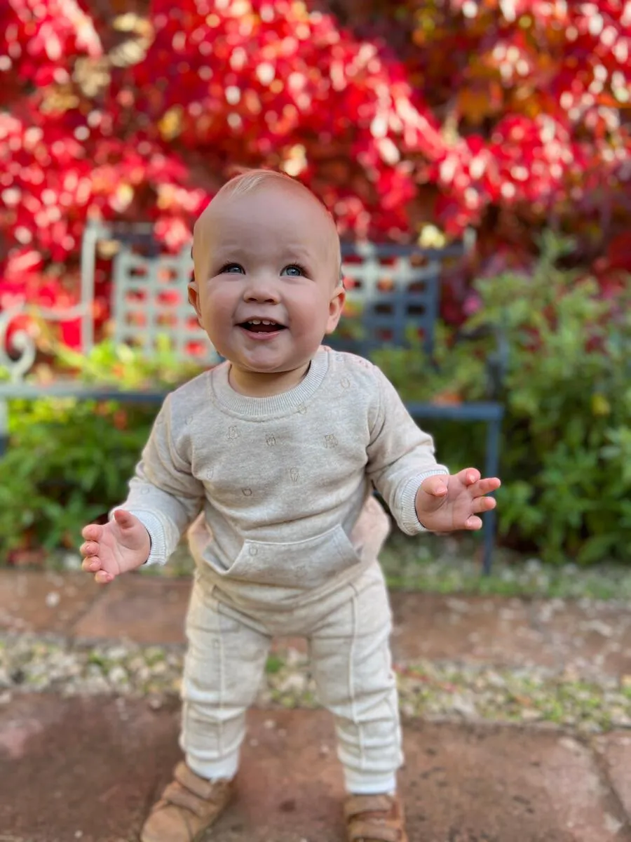 Oatmeal Owls Jona Pants