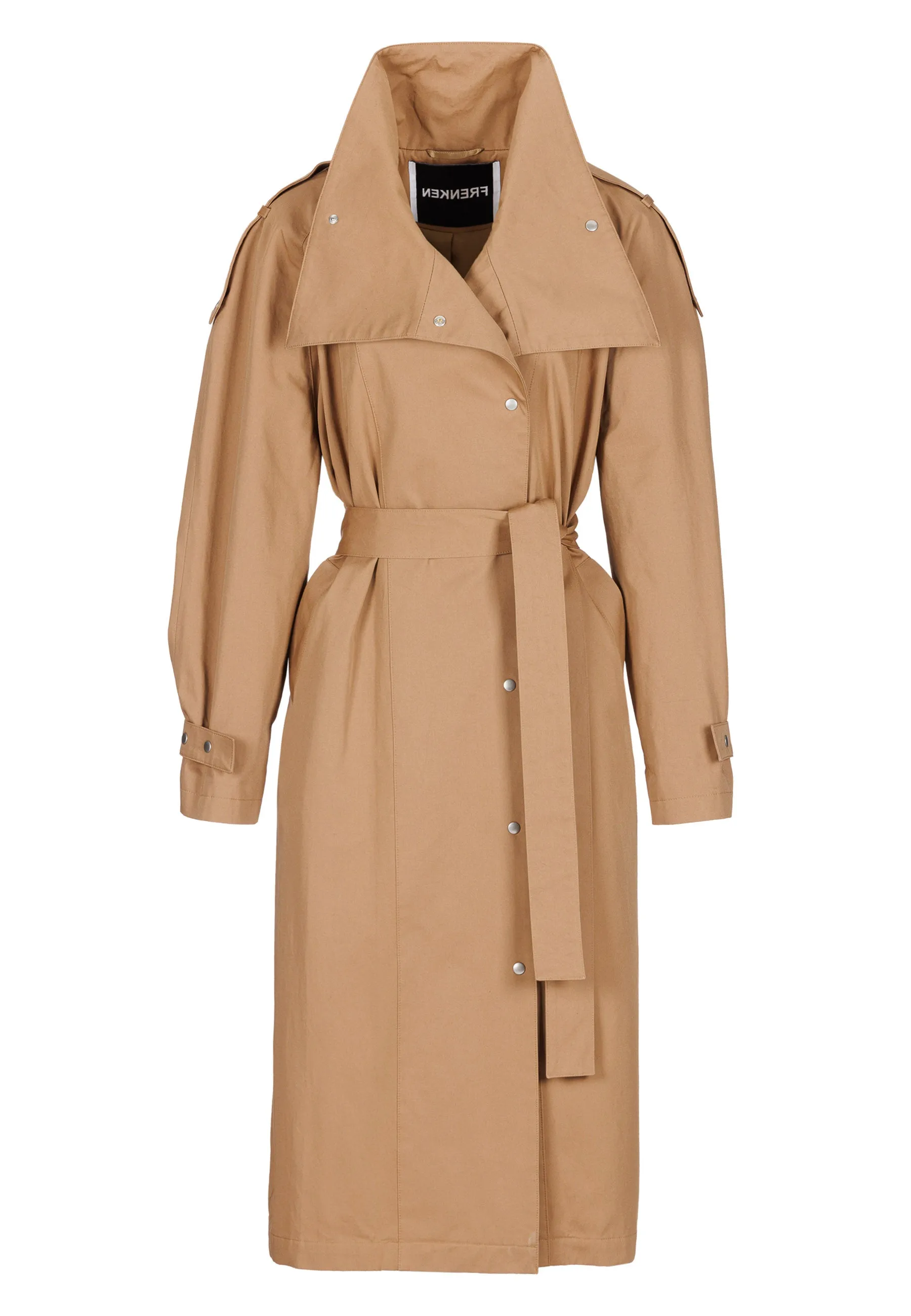 Overcome oversized trench coat