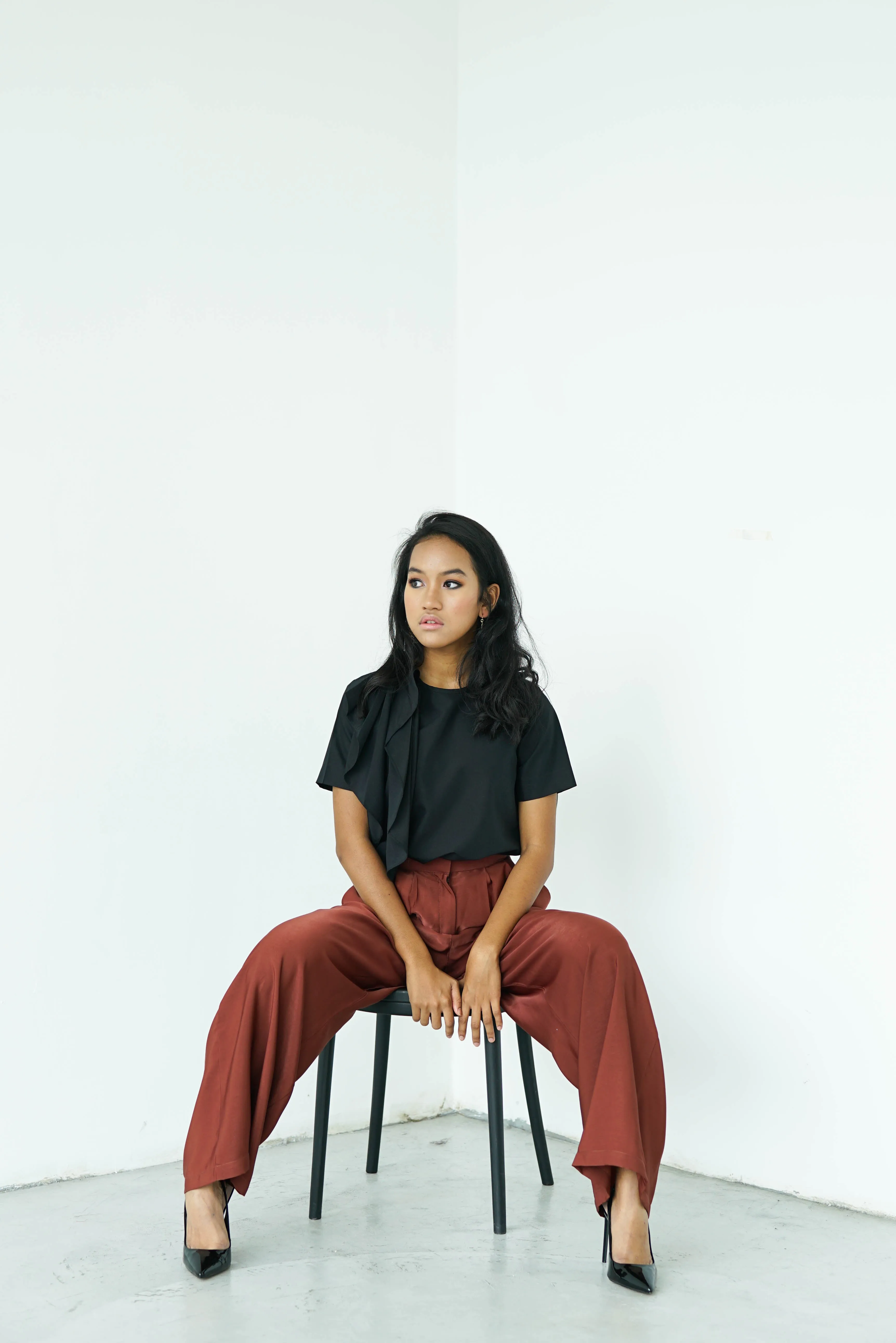 [PRE ORDER] Chocolate High Waisted Palazzo Pants