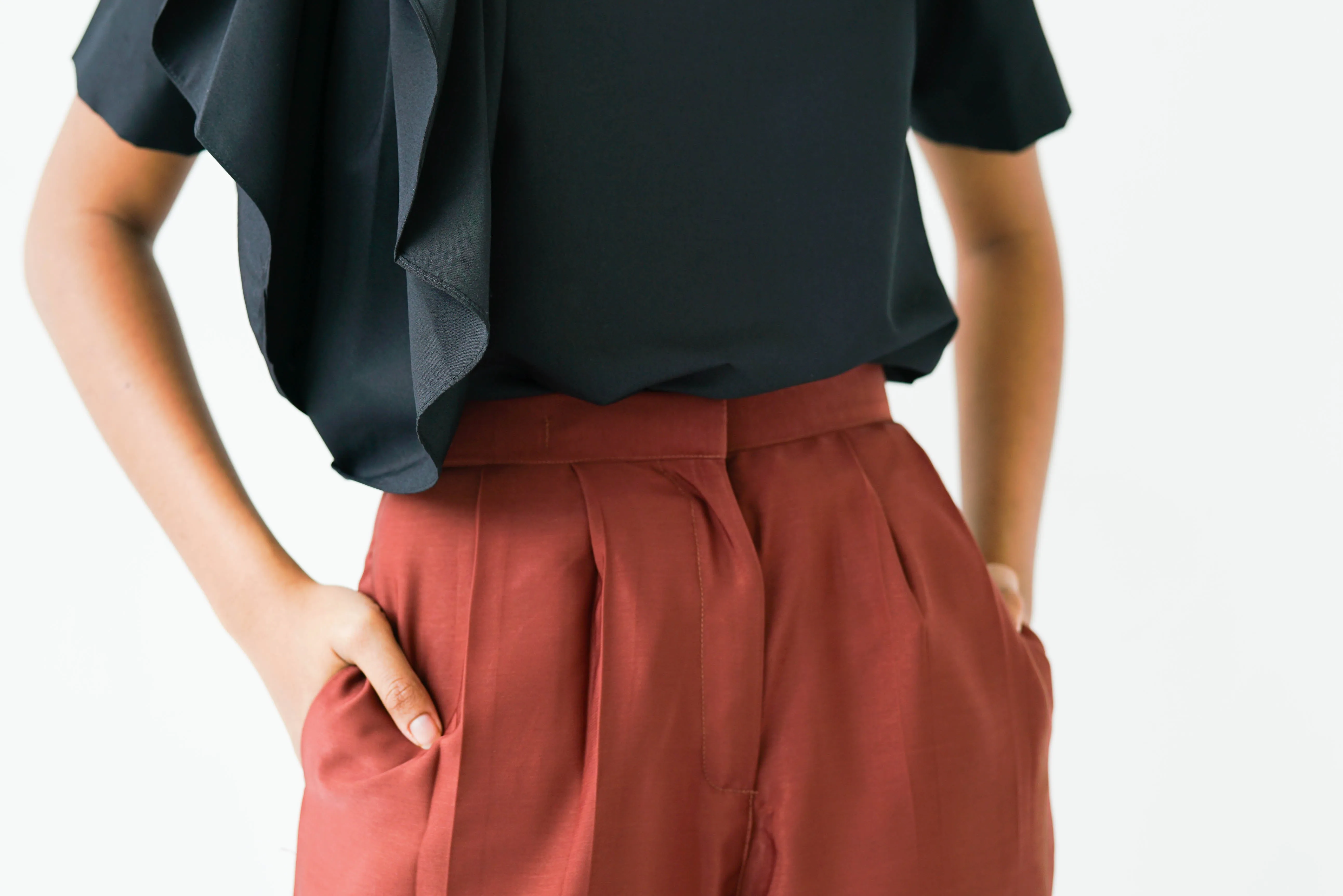 [PRE ORDER] Chocolate High Waisted Palazzo Pants
