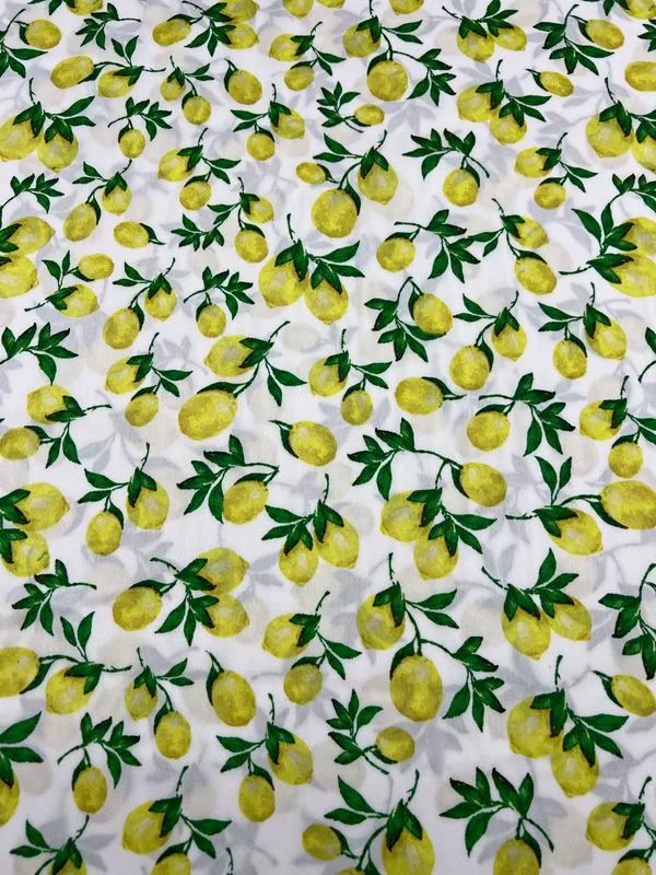 Printed Satin - Amalfi - 150cm