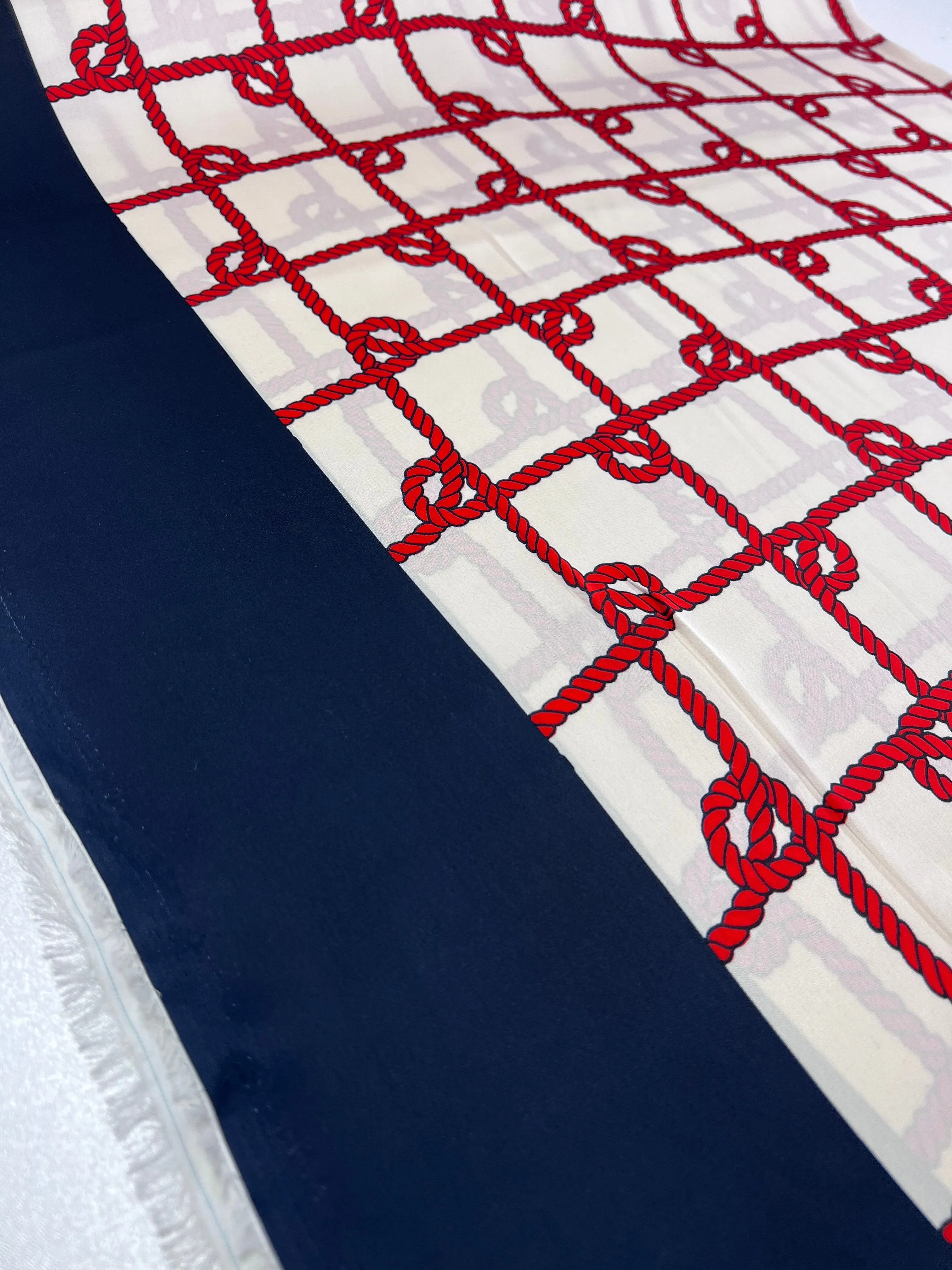 Printed Satin - Cruise - 150cm