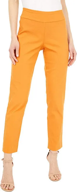 Pull-On Ankle Pants - Salmon