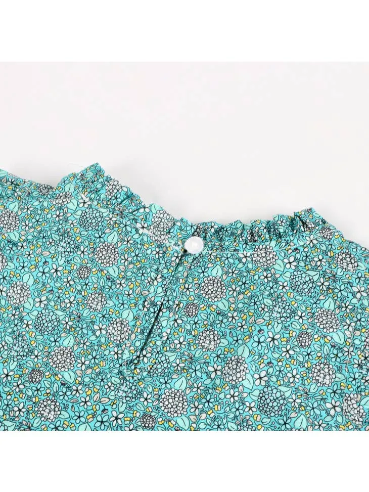 Ruffles Sleeveless Blouse