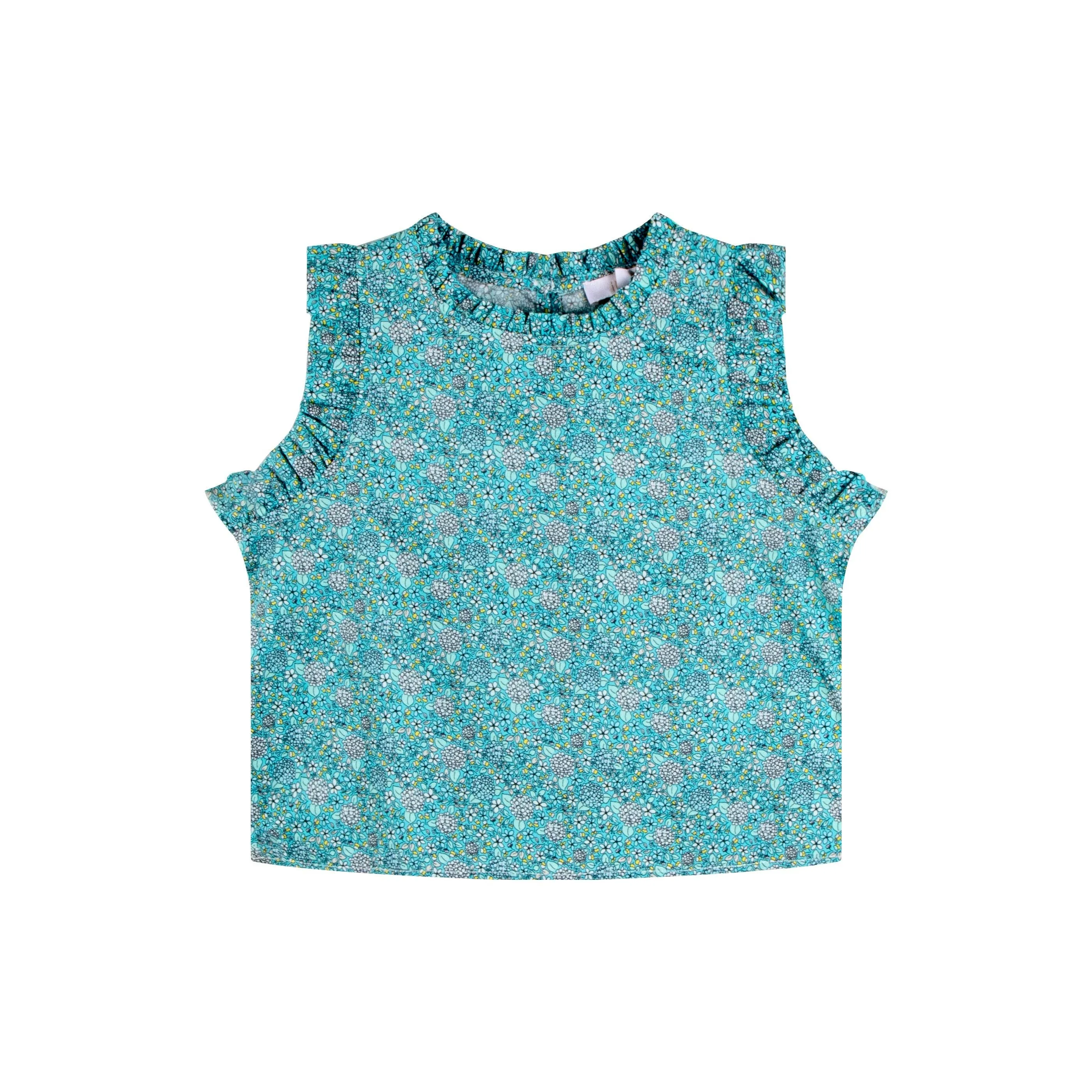 Ruffles Sleeveless Blouse
