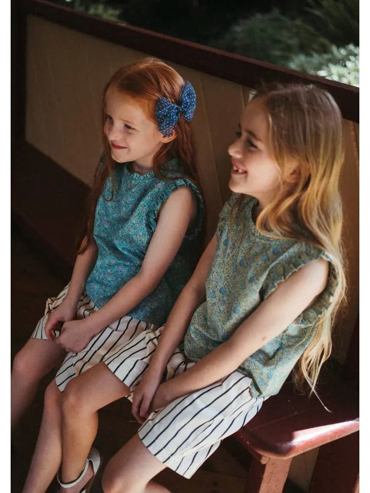 Ruffles Sleeveless Blouse