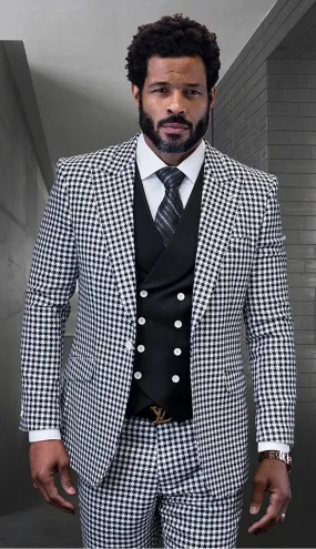 Statement  MASIMO-BLK Mens Suit