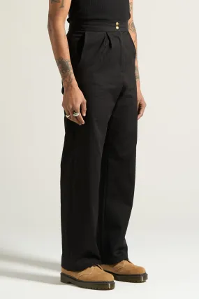 The Black Box Pleated Trouser