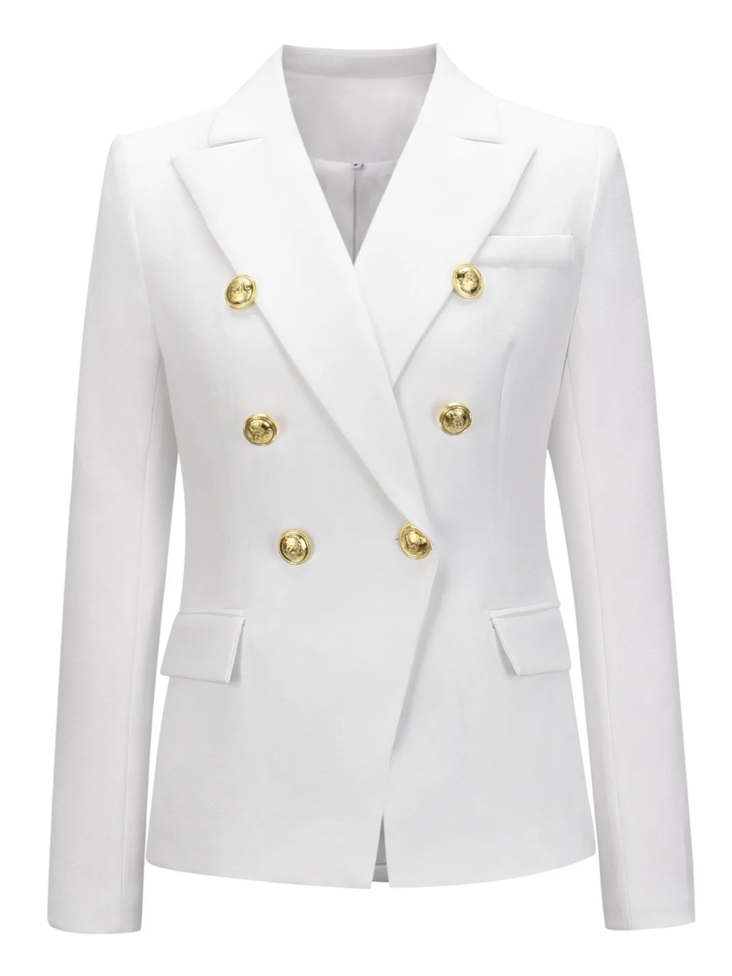 'Vita' Double-Breasted Blazer Coat (6 Colors)