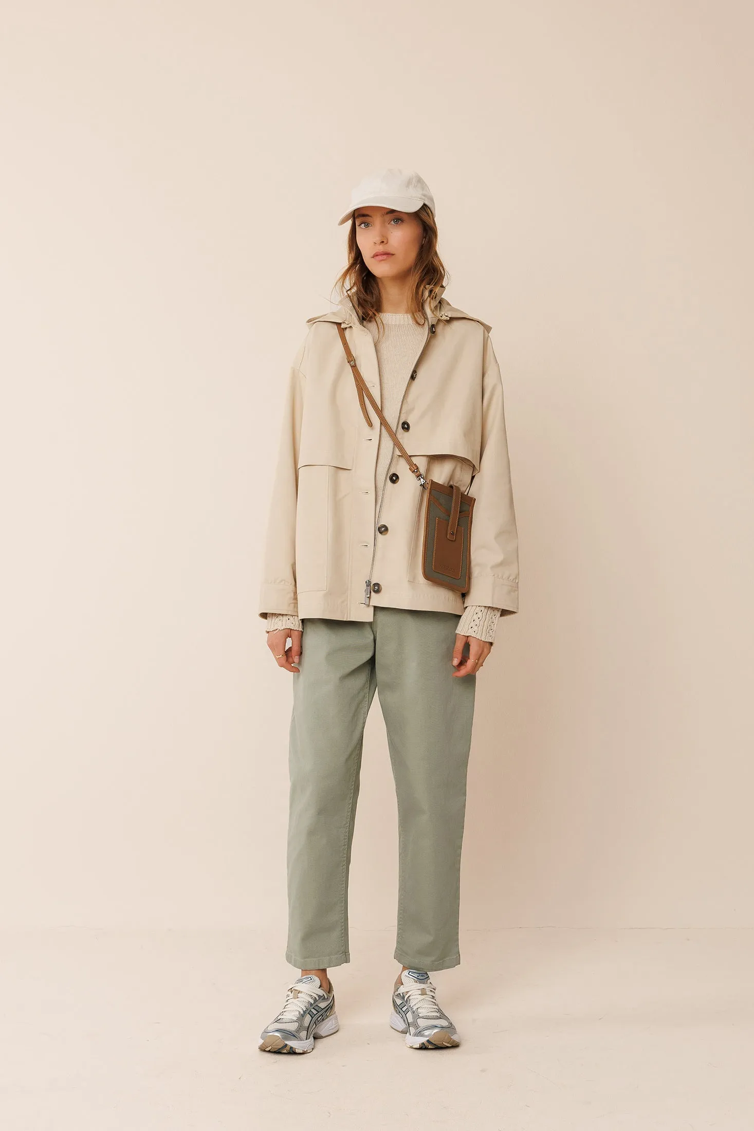 WATER REPELLENT TRENCH COAT