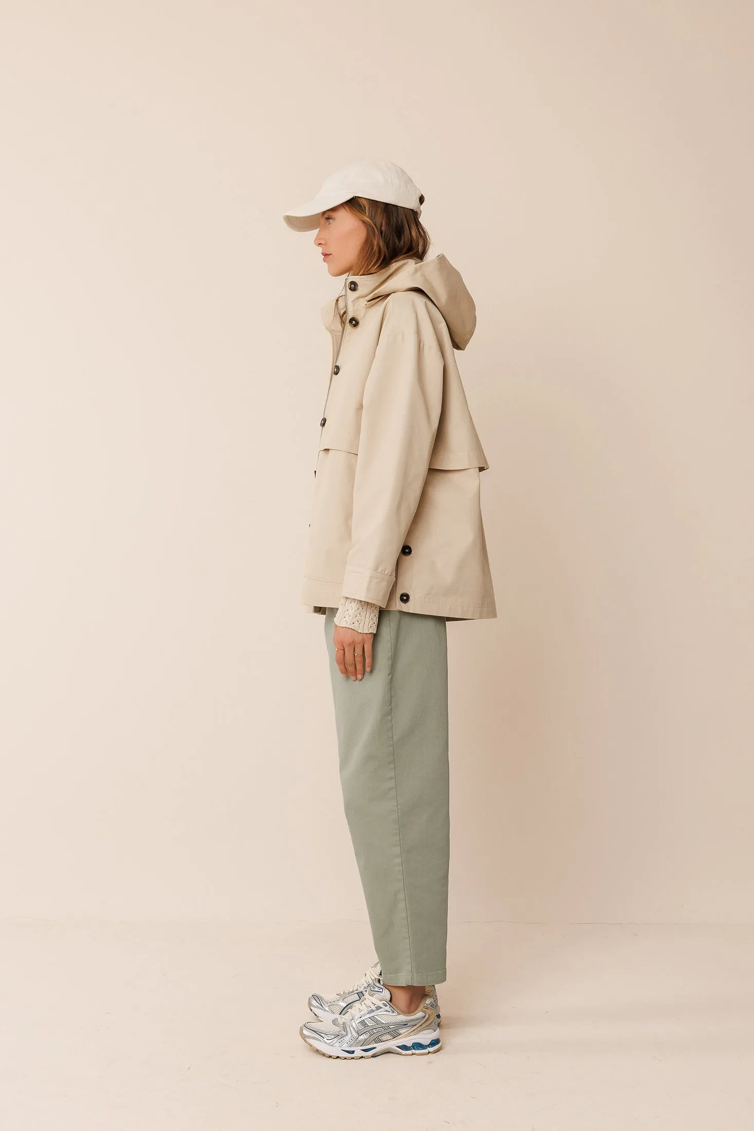 WATER REPELLENT TRENCH COAT