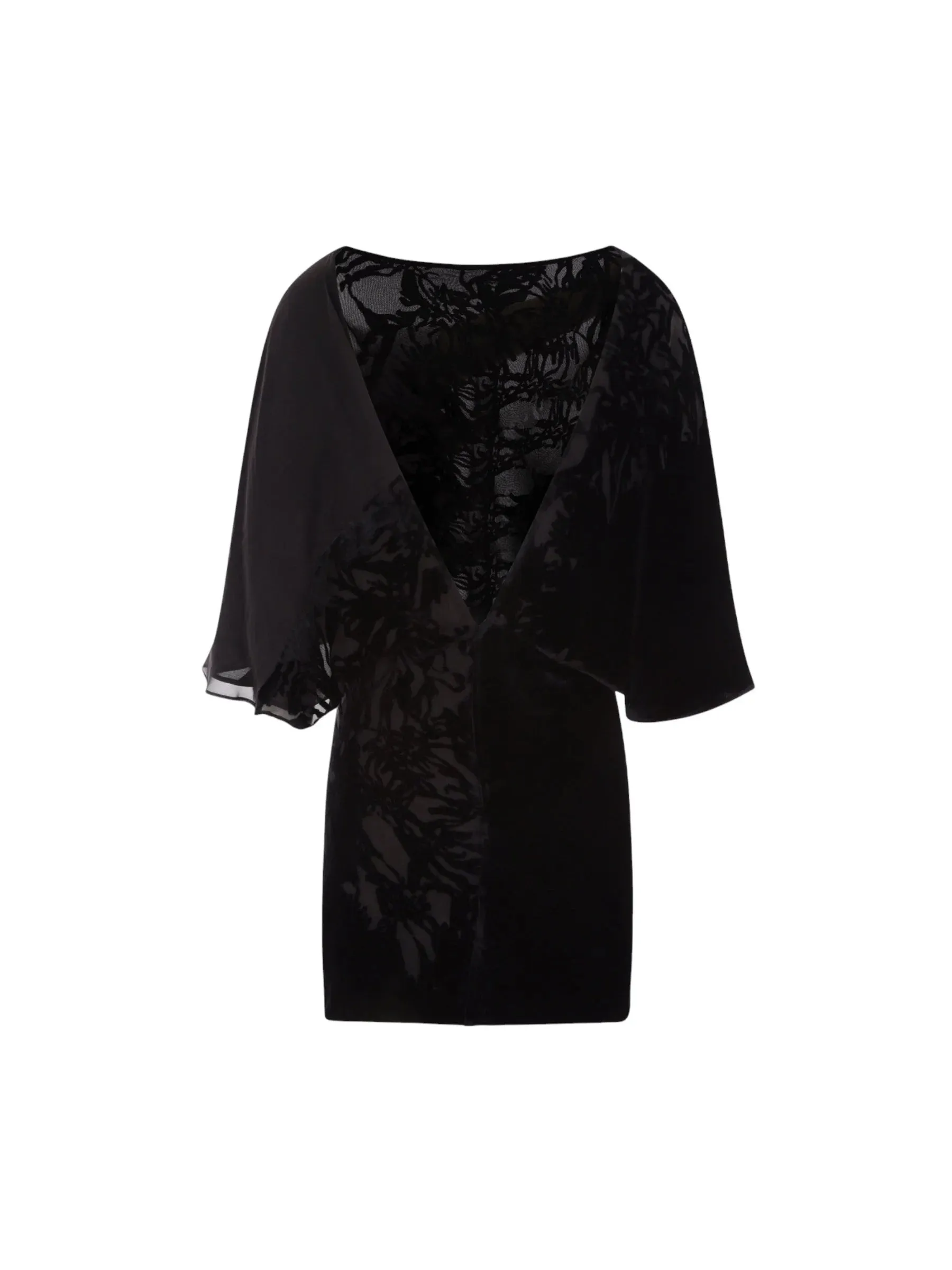 Wek Dévoré Velvet Minidress