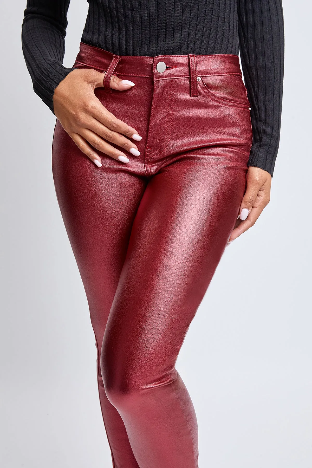 Women's Hyperstretch Skinny Metallic Pants